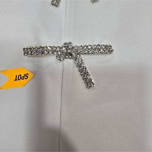 MORE TO COME Ember Mini Skirt in White - Picture 4 of 8